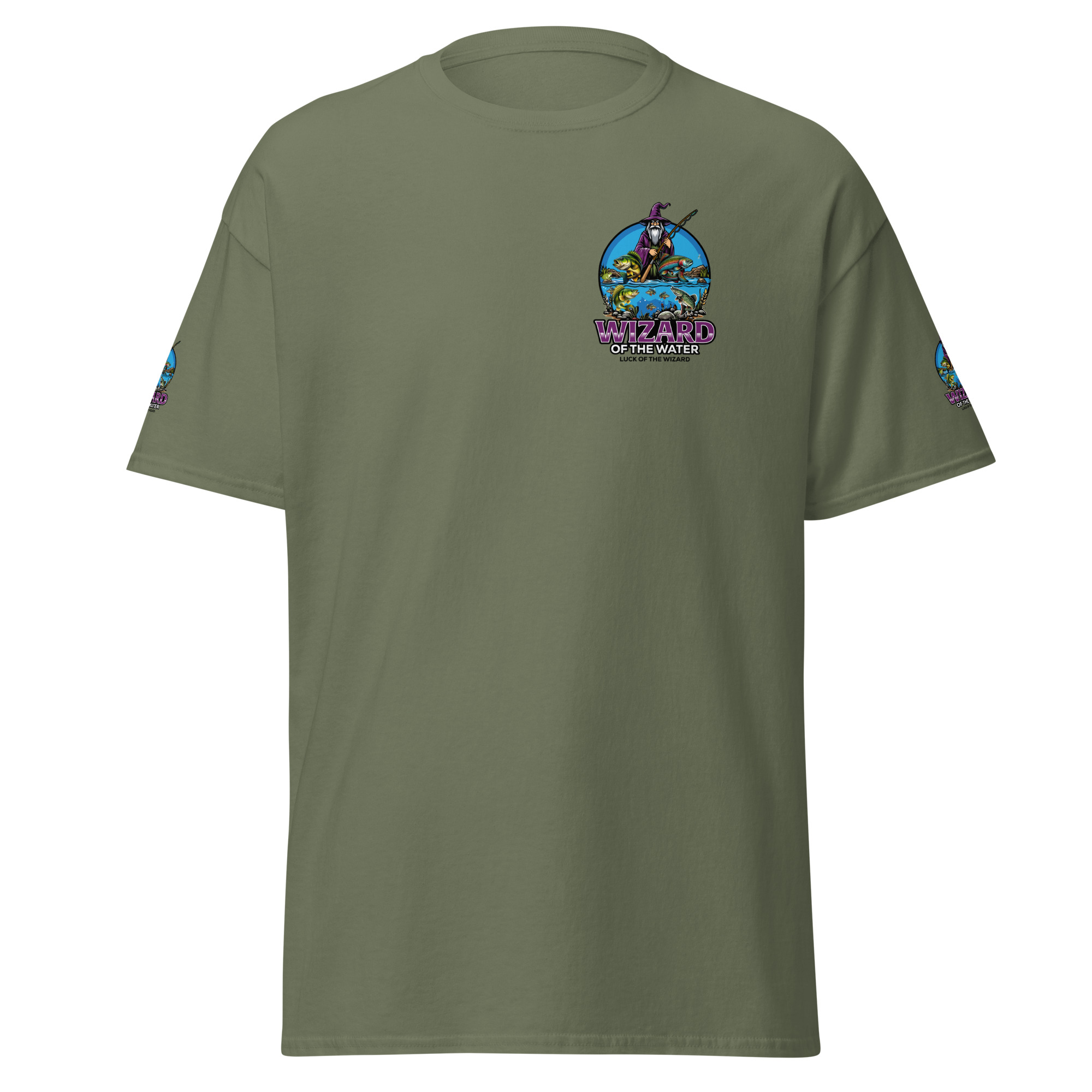unisex-classic-tee-military-green-front-69651e9965961.jpg