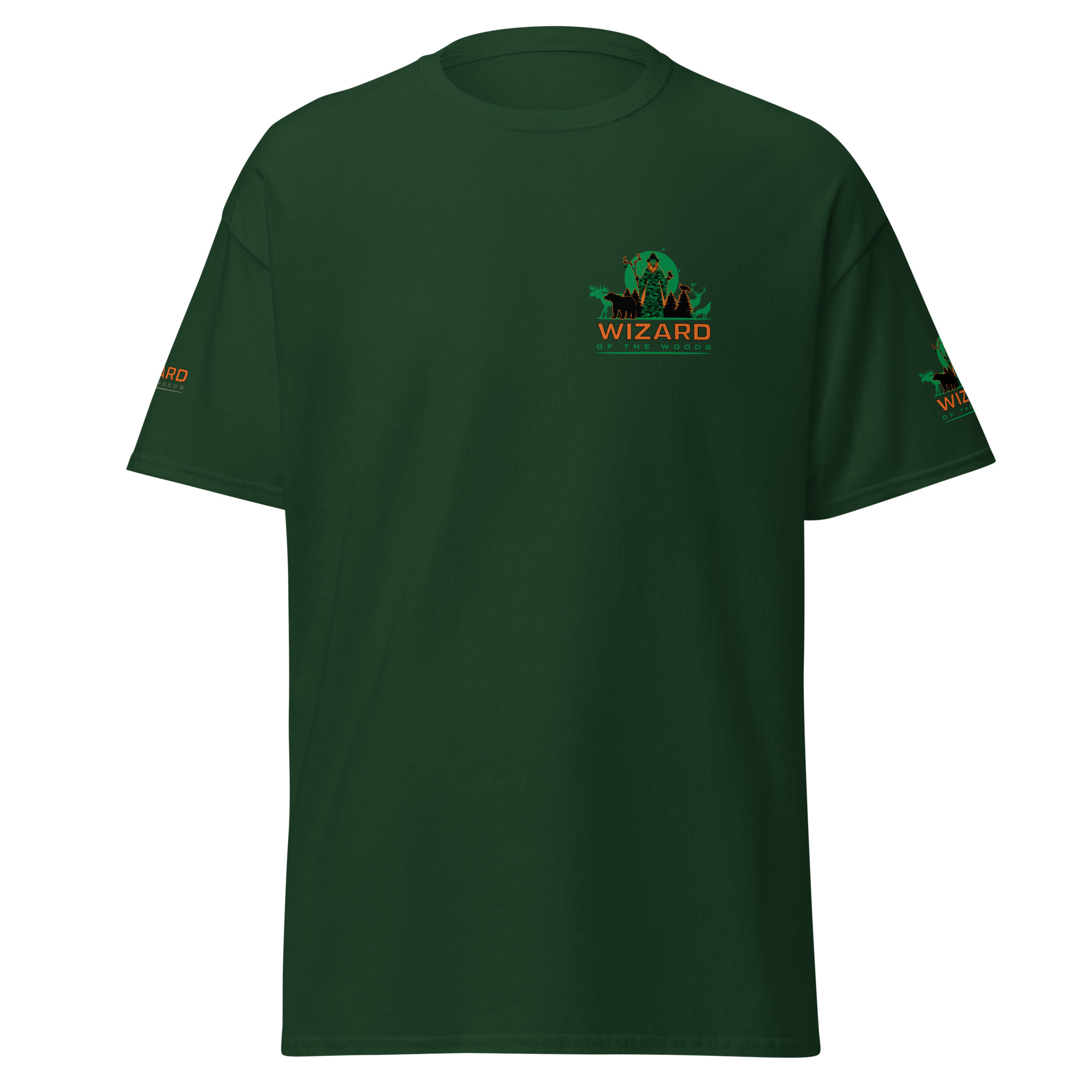 unisex-classic-tee-forest-green-front-69f11396654d4.jpg