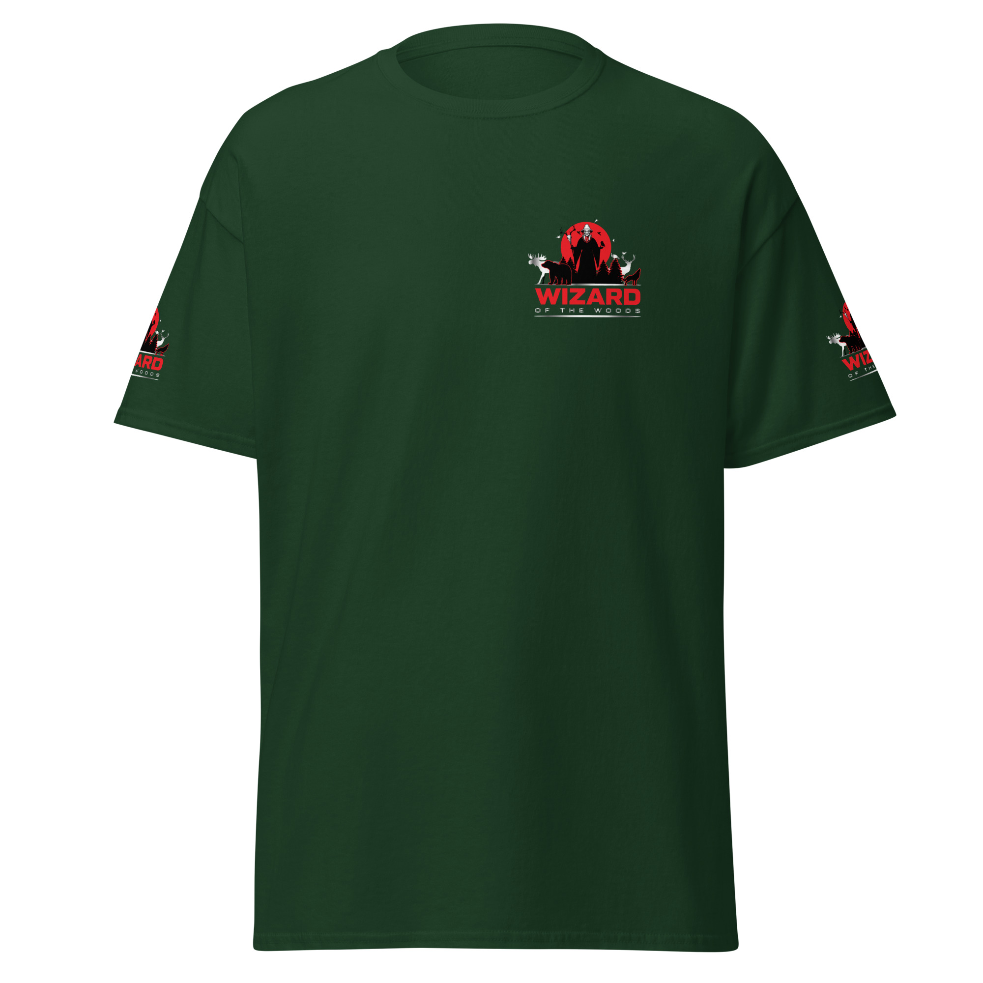 unisex-classic-tee-forest-green-front-69f11bfab30f2.jpg