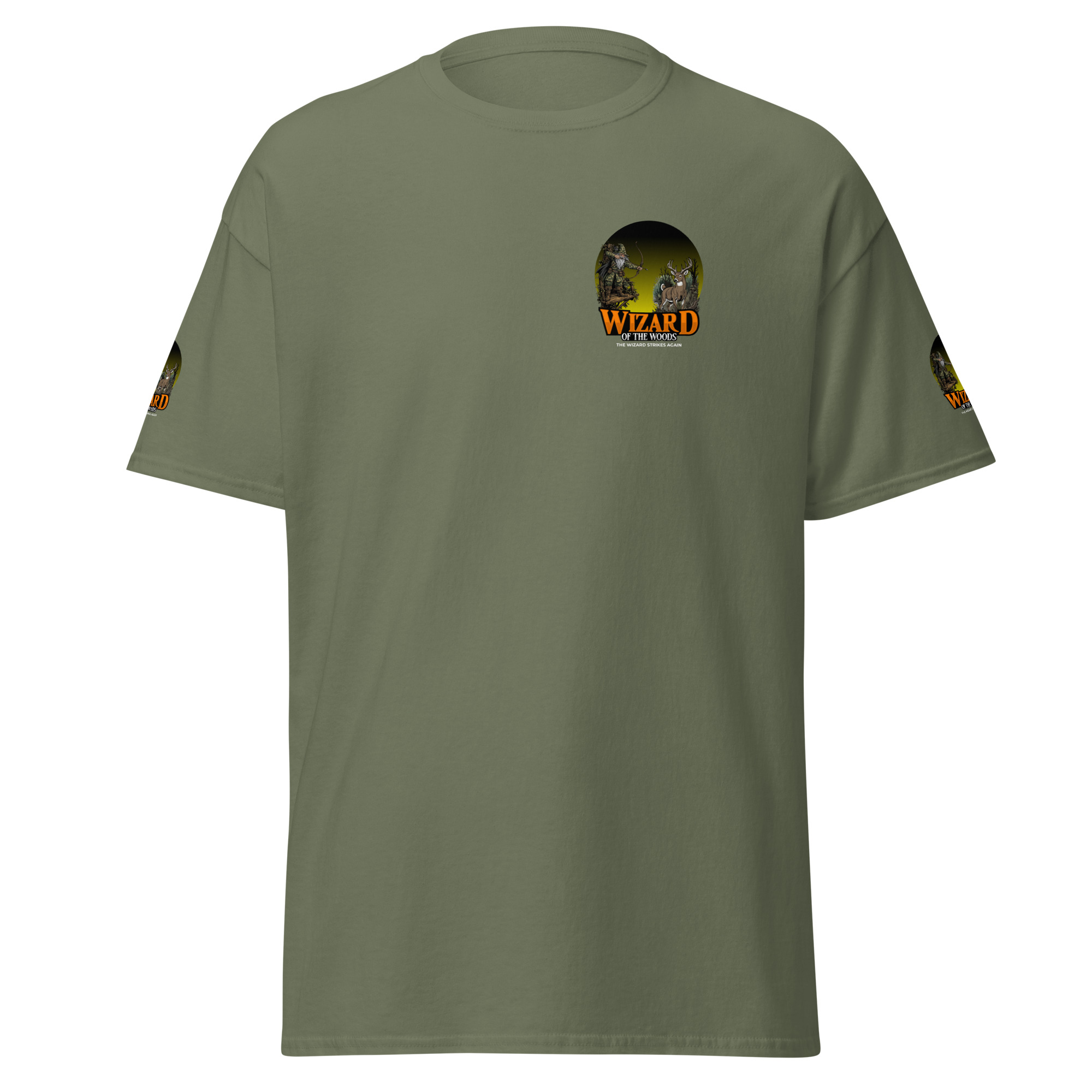 unisex-classic-tee-military-green-front-69f11f2193bb2.jpg