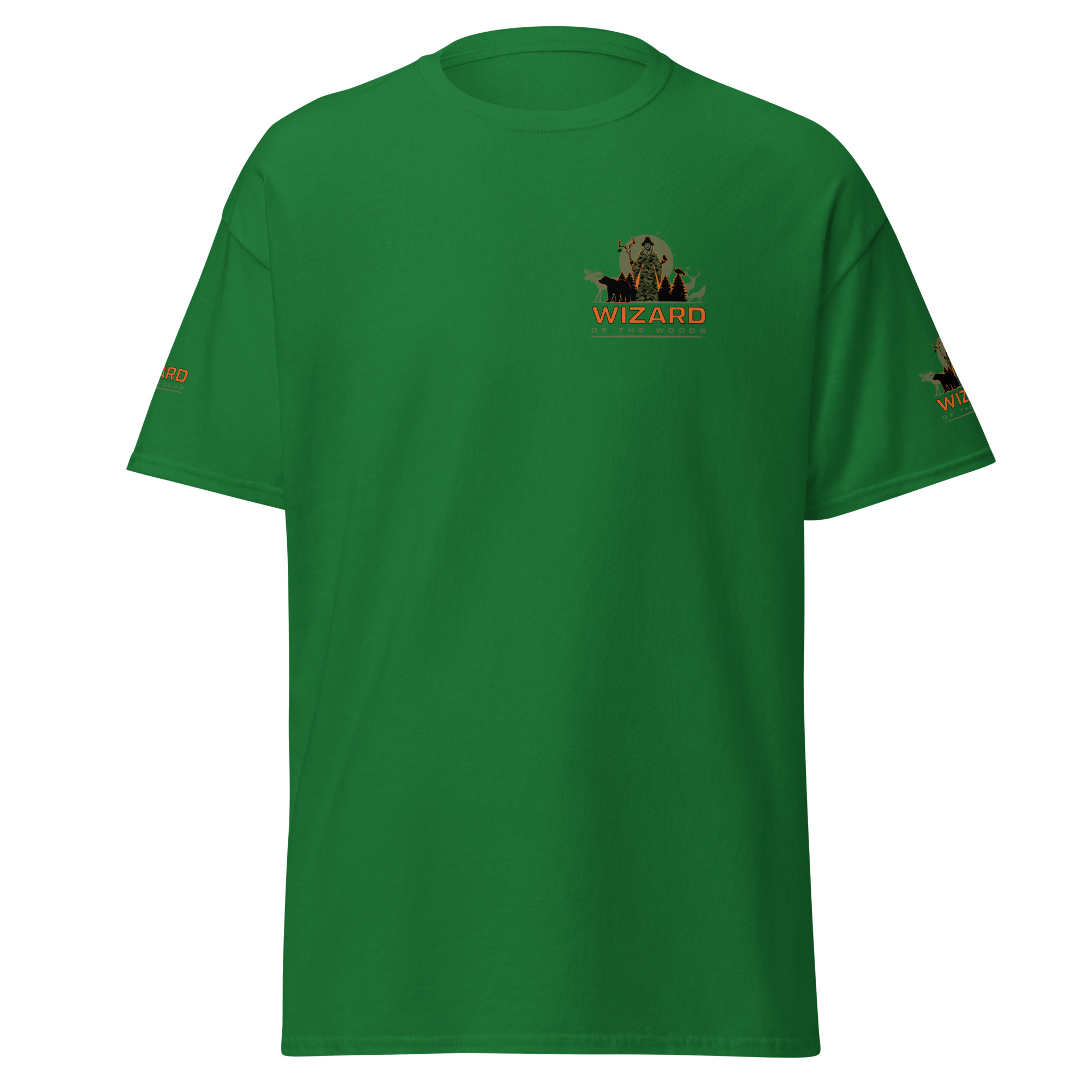 unisex-classic-tee-turf-green-front-69f1125c2aad7.jpg