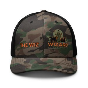 Camouflage trucker hat