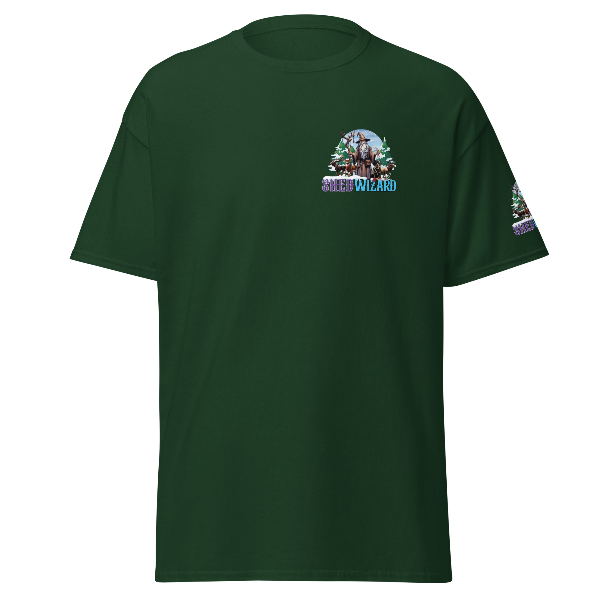 unisex-classic-tee-forest-green-front-69f3f7692607b.jpg