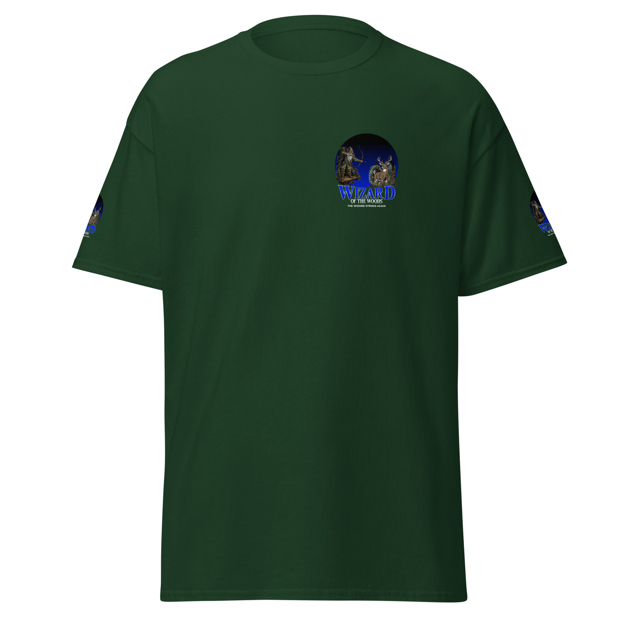 unisex-classic-tee-forest-green-front-6a1354681be86.jpg