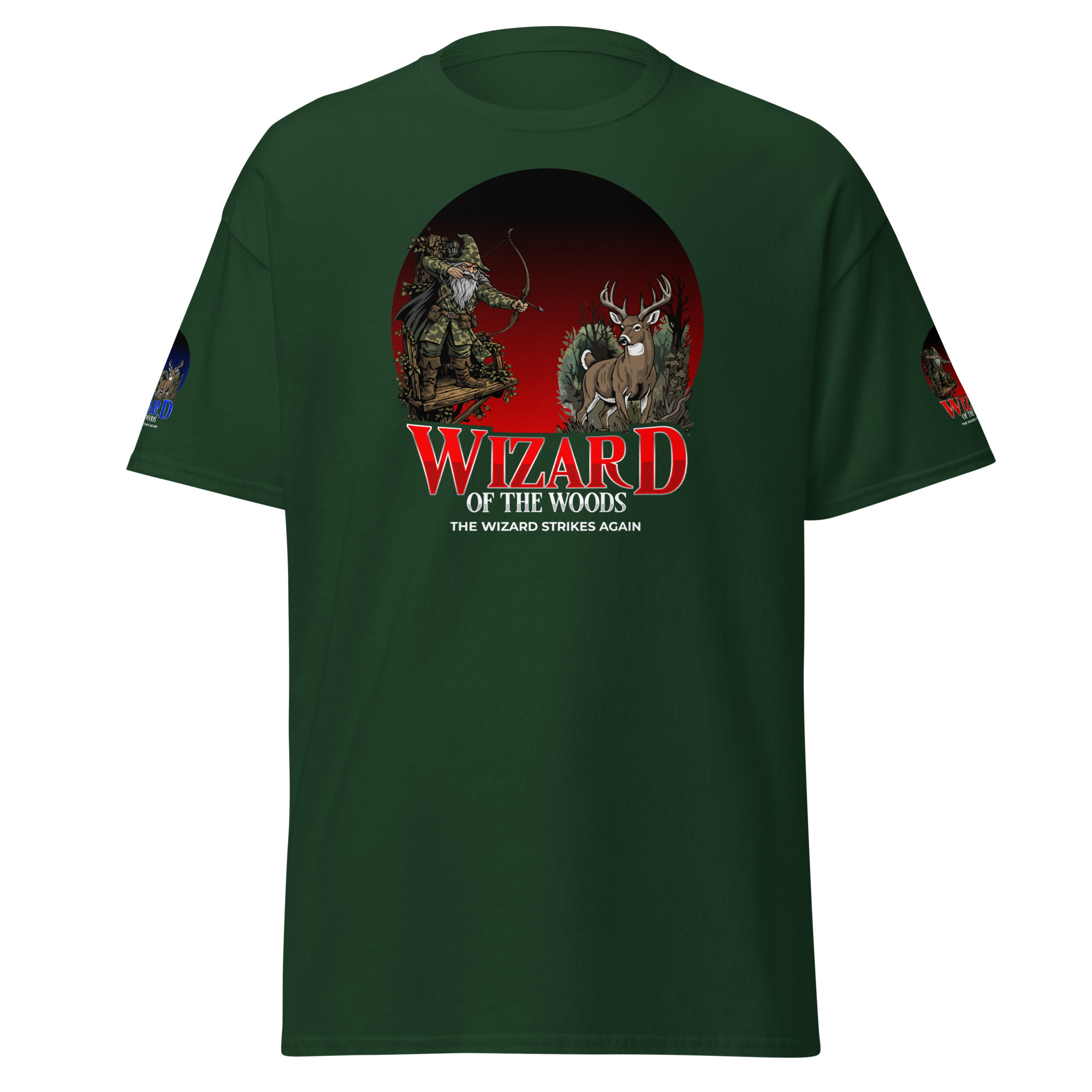 unisex-classic-tee-forest-green-front-6a2f64f7cbe4b.jpg
