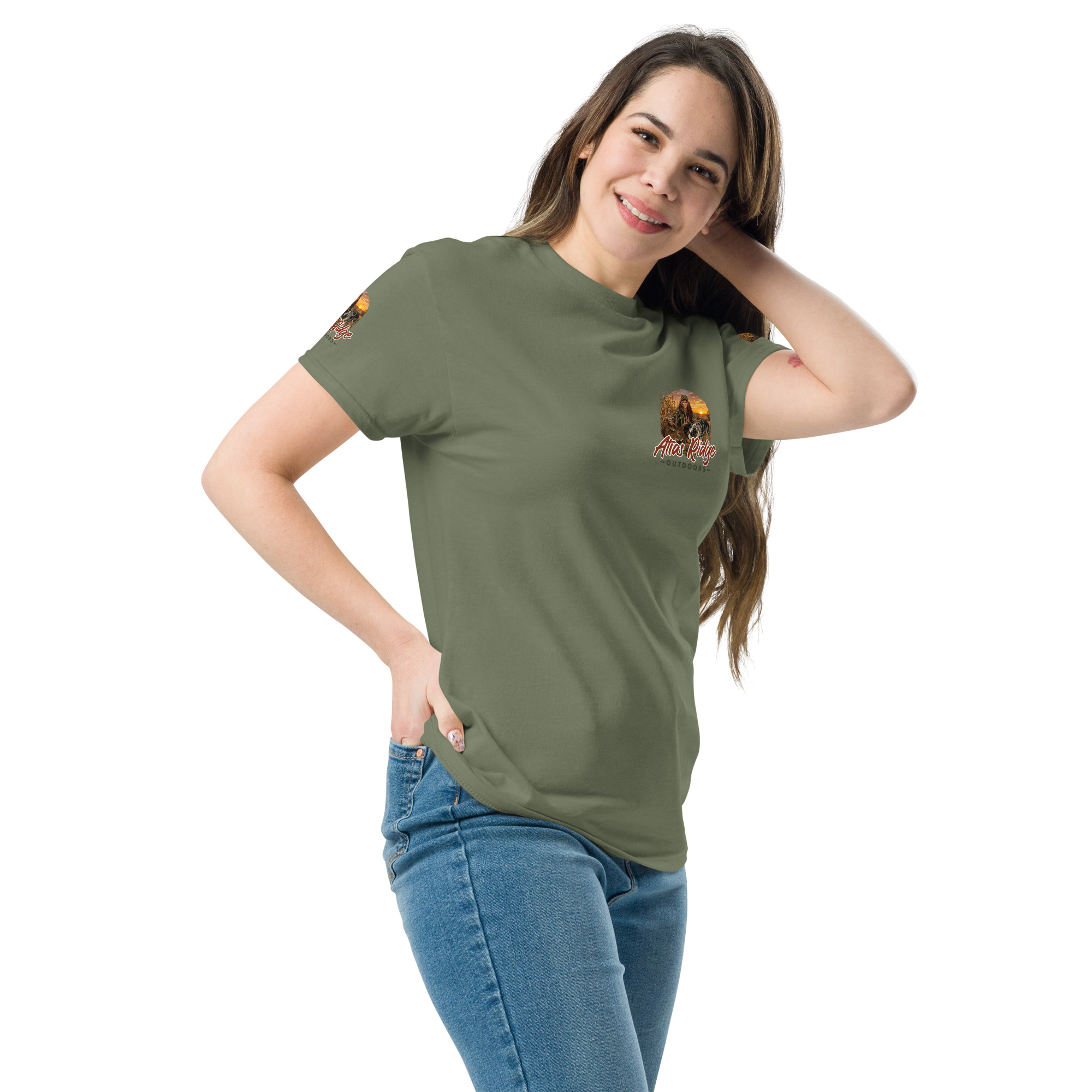 unisex-classic-tee-military-green-left-front-6a4d9831cdb62.jpg