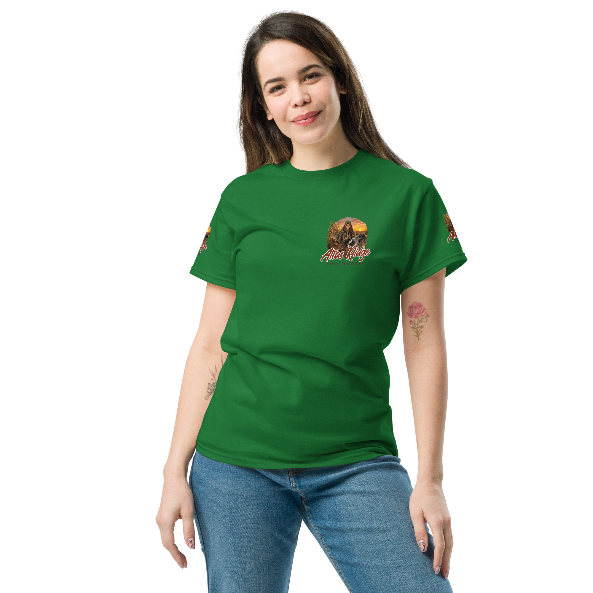 unisex-classic-tee-turf-green-front-6a4d9831ab6bb.jpg