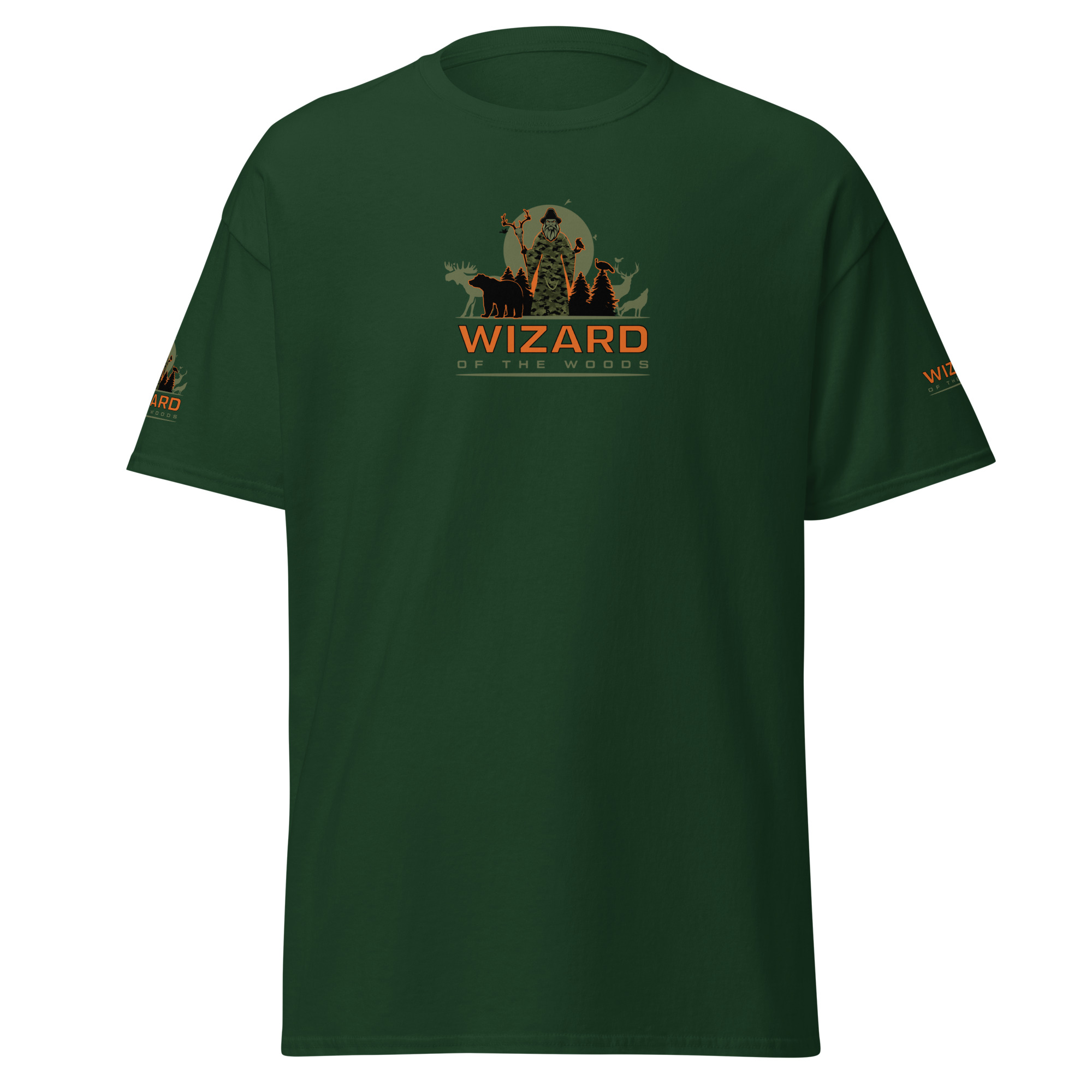 unisex-classic-tee-forest-green-front-6a93a9eab4995.jpg