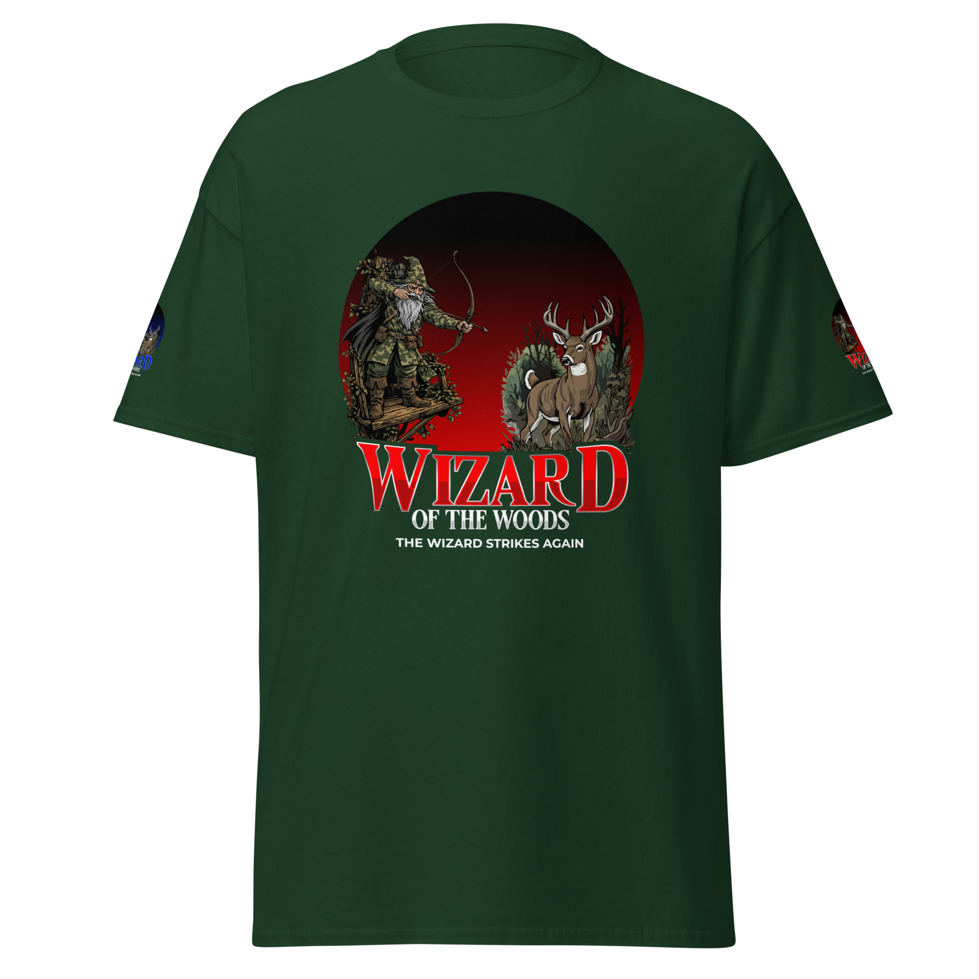 unisex-classic-tee-forest-green-front-6a93ae51e9a1c.jpg