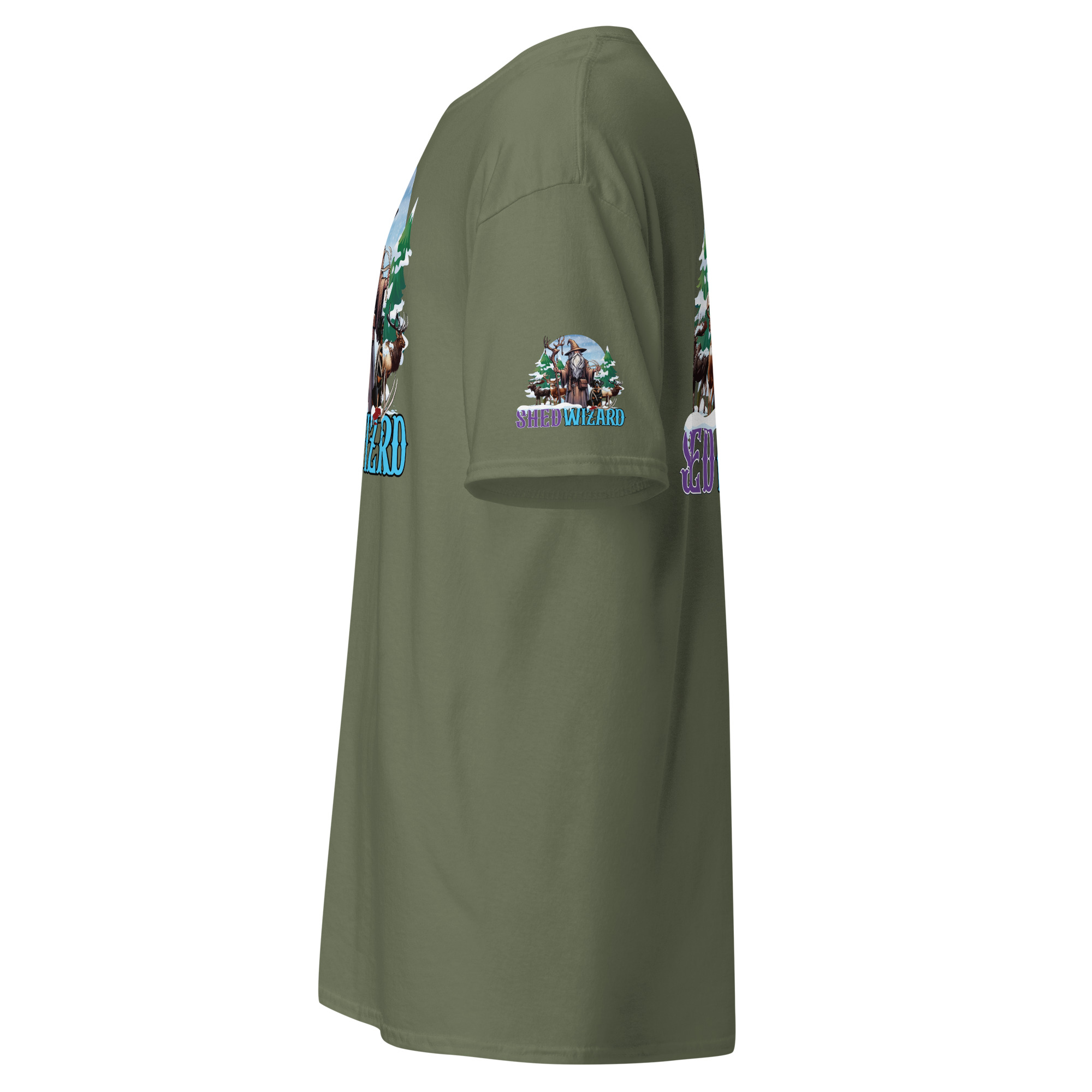 unisex-classic-tee-military-green-left-6a93a8b397cf6.jpg